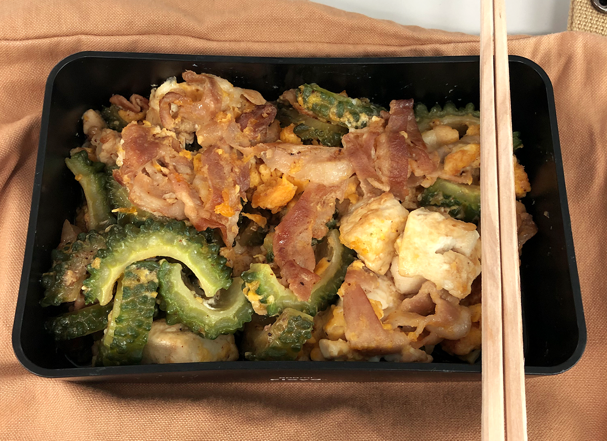ゴーヤーチャンプルー弁当