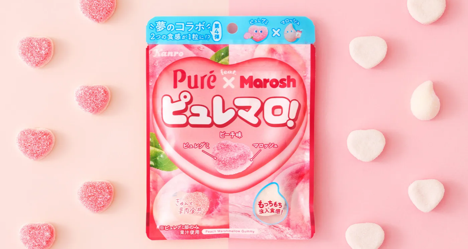カンロ株式会社 ピュレマロ! ピーチ味