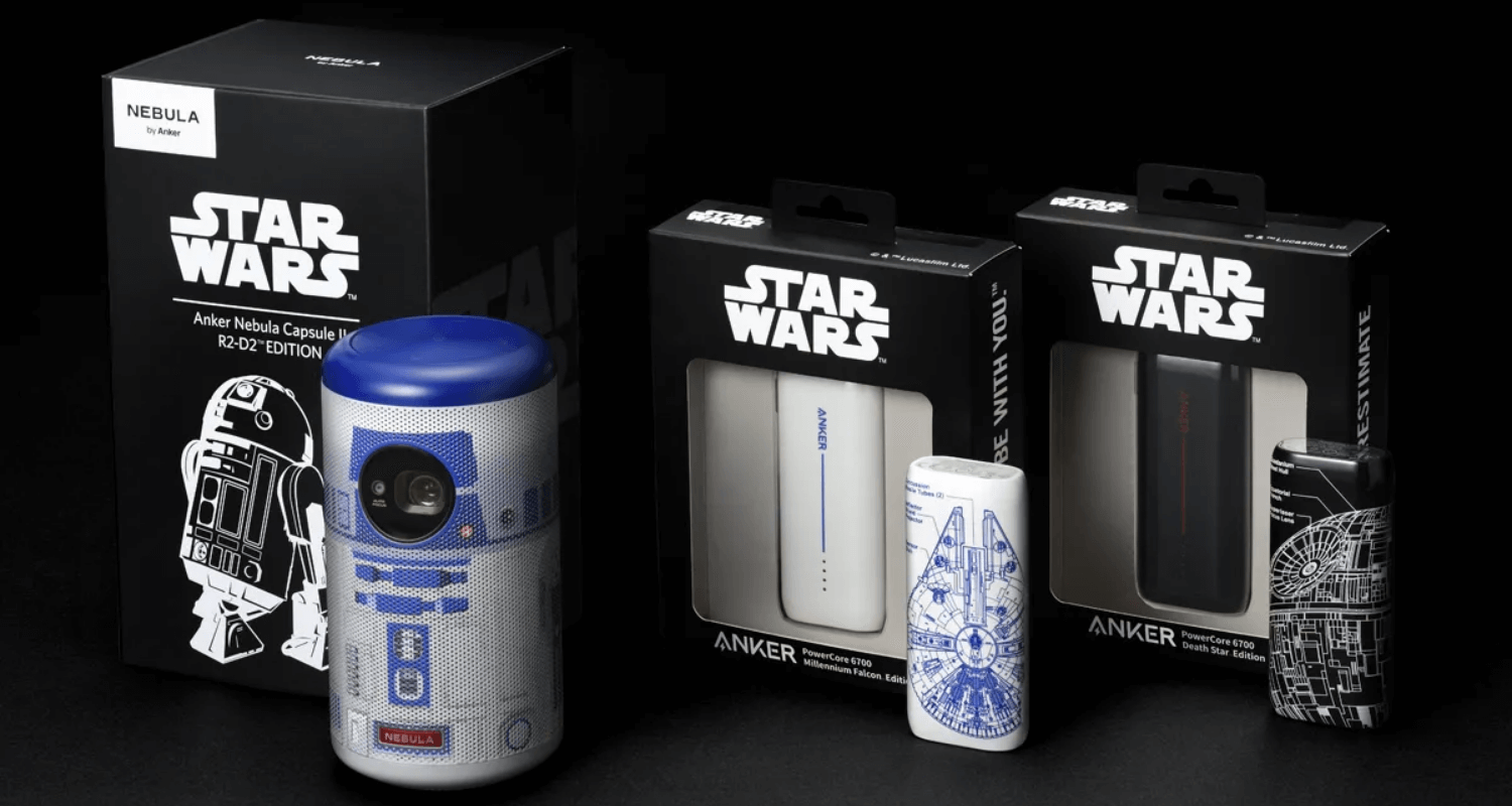 アンカー・ジャパン株式会社 Anker モバイルプロジェクター／モバイルバッテリー Star Wars
