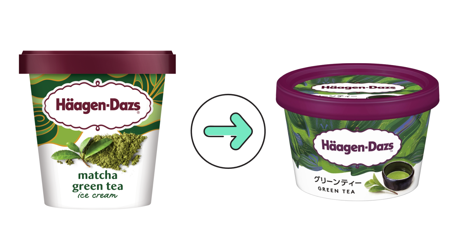 Häagen-Dazs Japan（アメリカ → 日本）