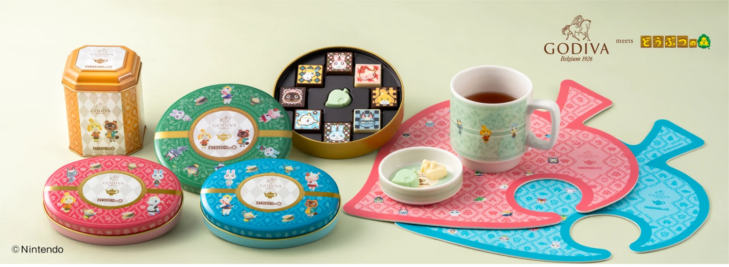 ゴディバ「どうぶつの森」コラボ アソートメント