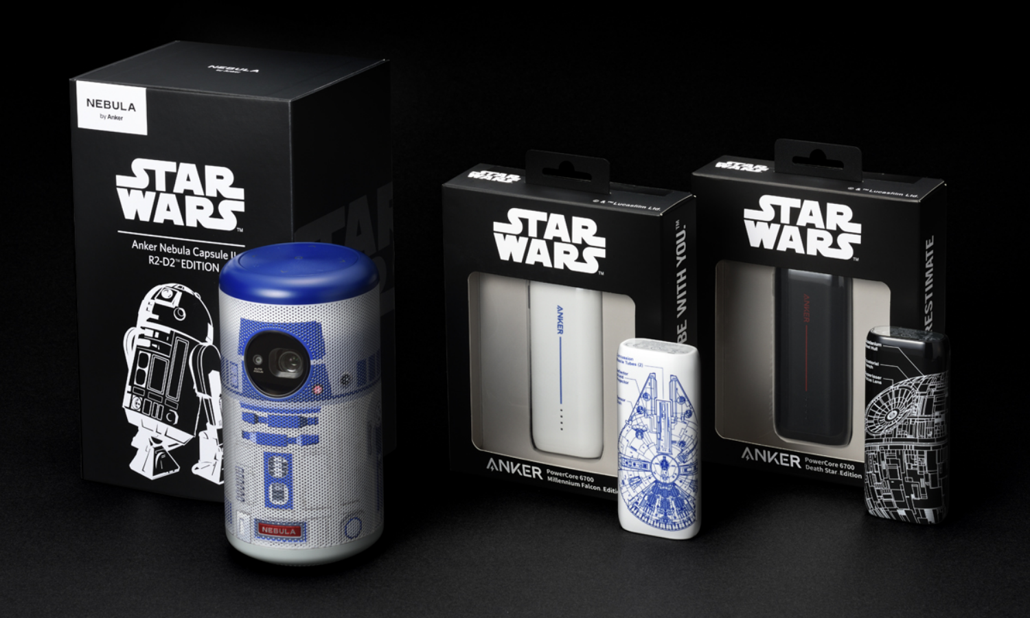 アンカー・ジャパン株式会社 Anker モバイルプロジェクター/モバイルバッテリー Star Wars