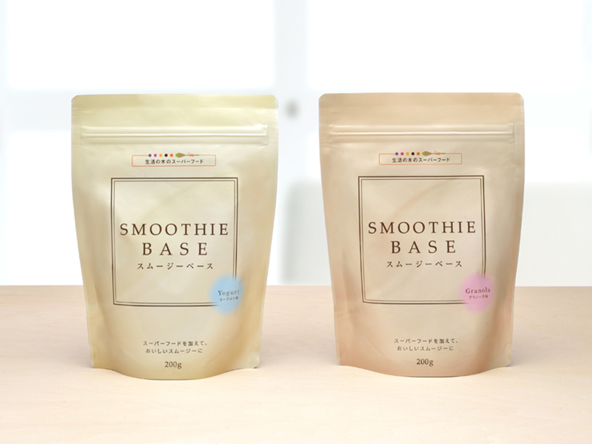 SMOOTHIE BASE パッケージデザイン 