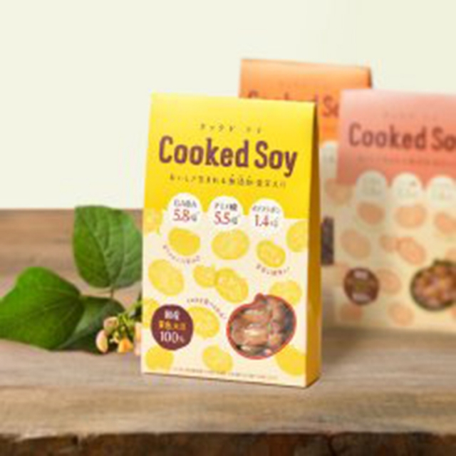 かなえFOODS無添加 発芽大豆シリーズ 「Cooked Soy」 ブランディング パッケージデザイン