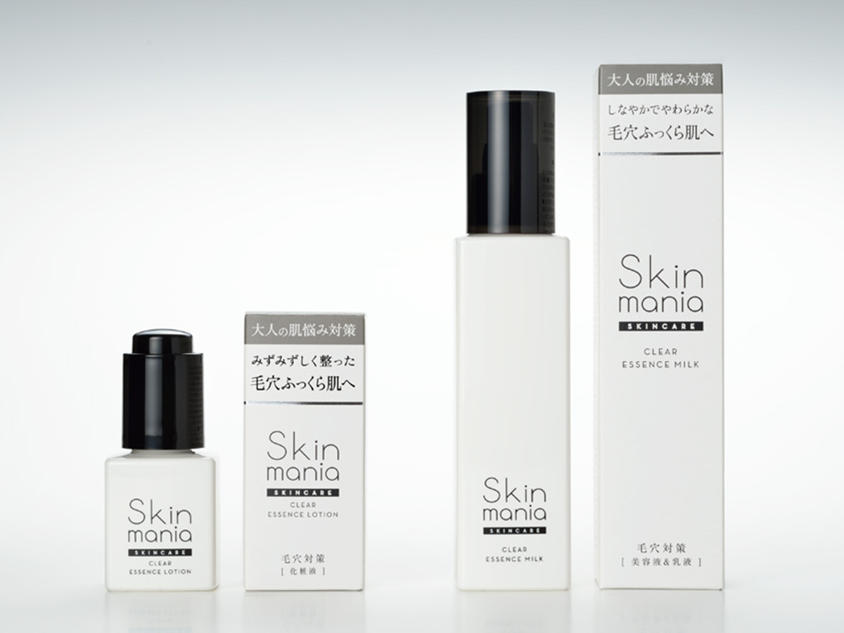 Skin mania パッケージデザイン 