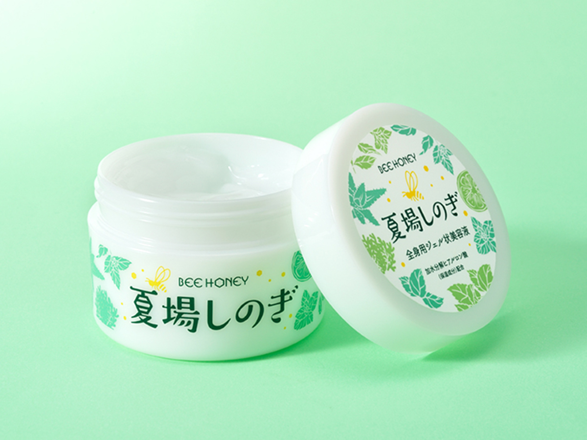 BEE HONEY 夏場しのぎ・夏肌打水 パッケージデザイン パッケージデザイン 