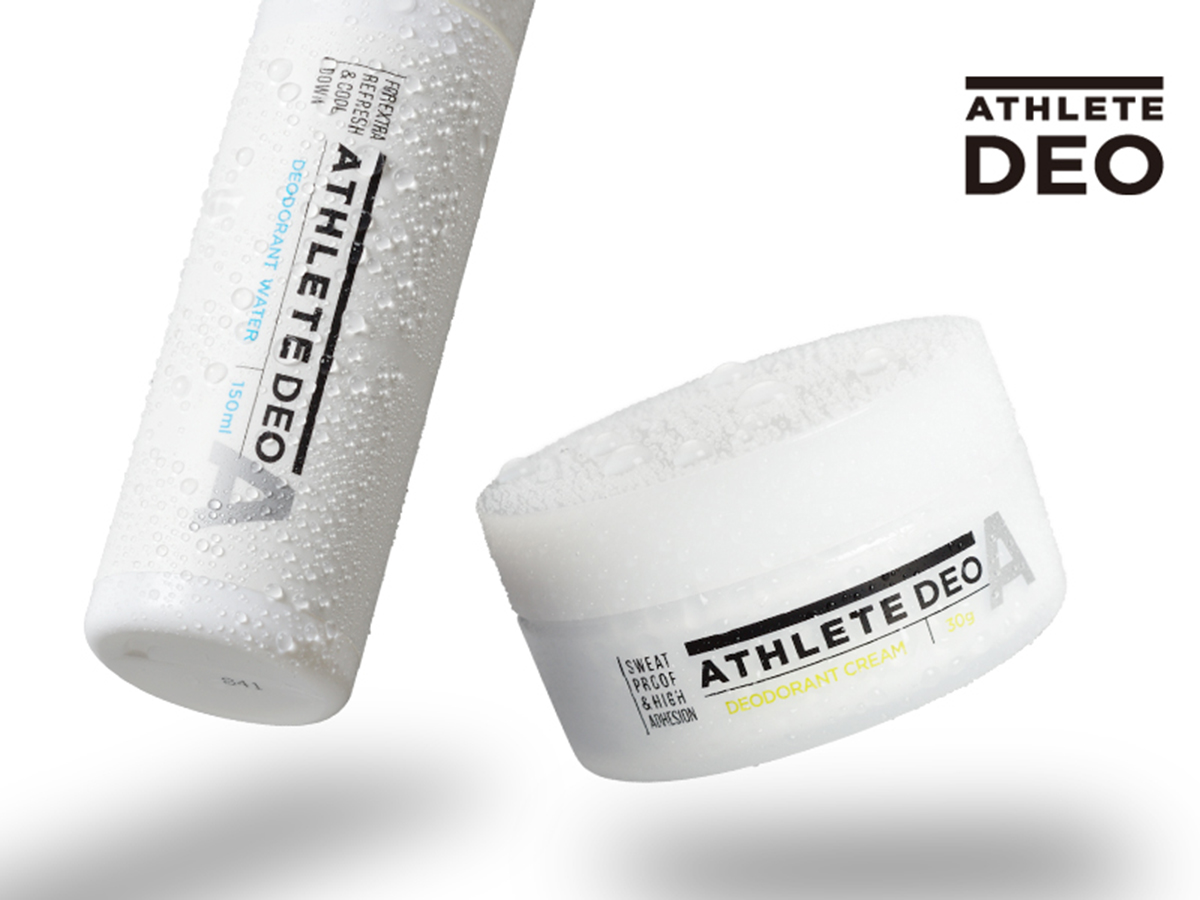 ATHLETE DEO パッケージデザイン 