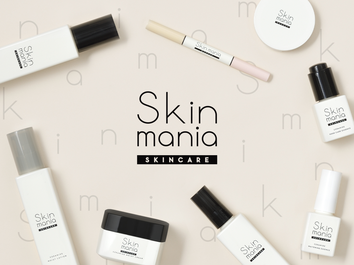 Skin mania パッケージデザイン パッケージデザイン 