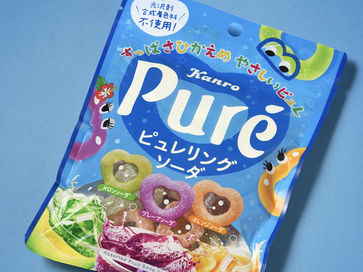 ピュレリング ソーダ パッケージデザイン パッケージデザイン 