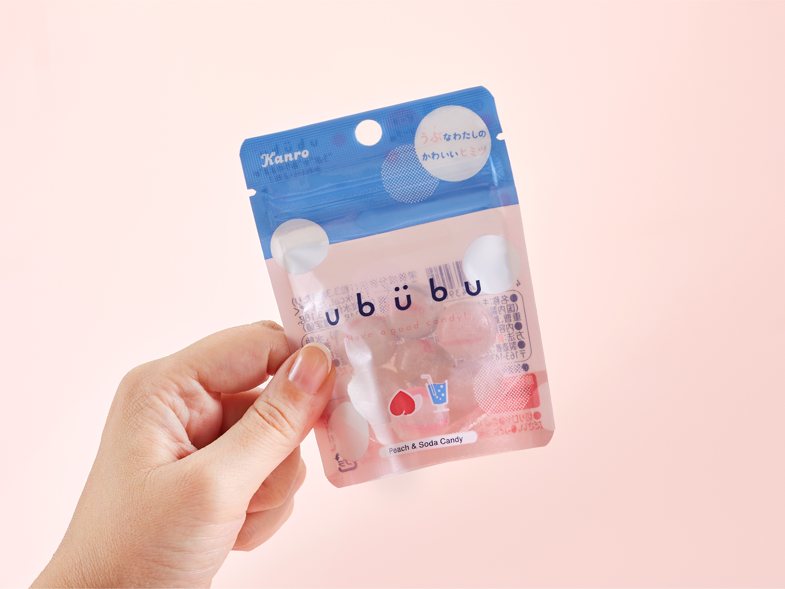 ububu キャンディ ももソーダ味パッケージデザイン パッケージデザイン 