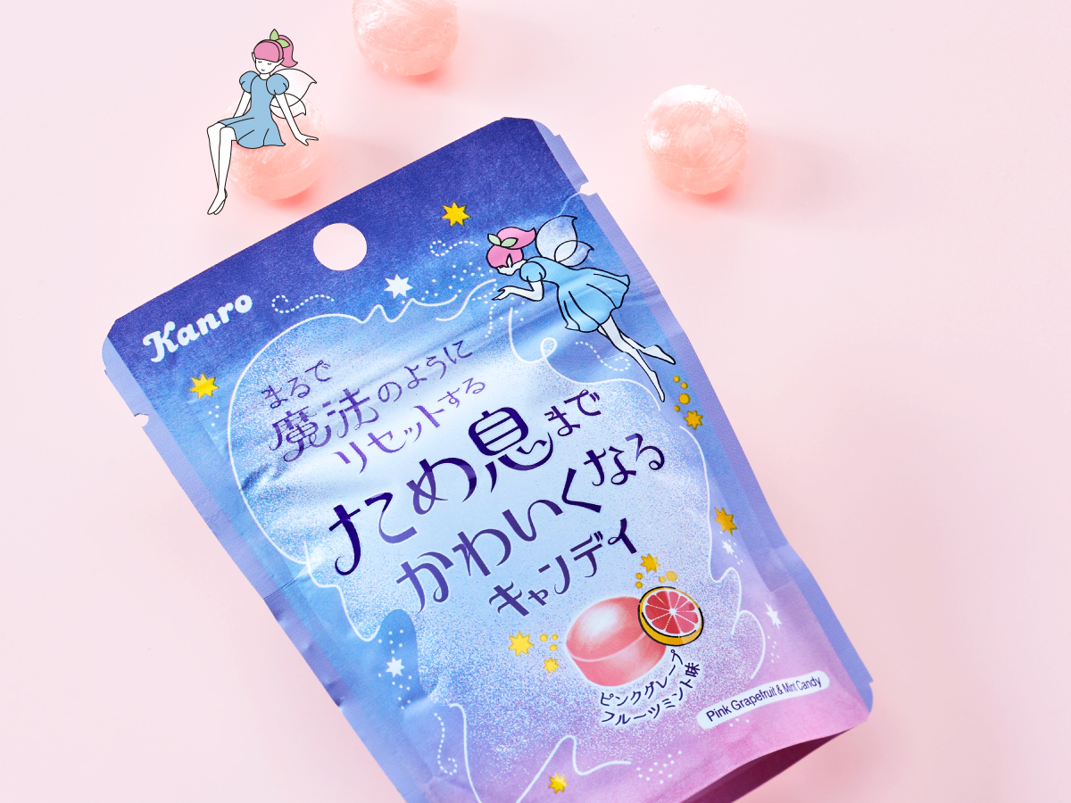 ため息までかわいくなるキャンディパッケージデザイン パッケージデザイン 