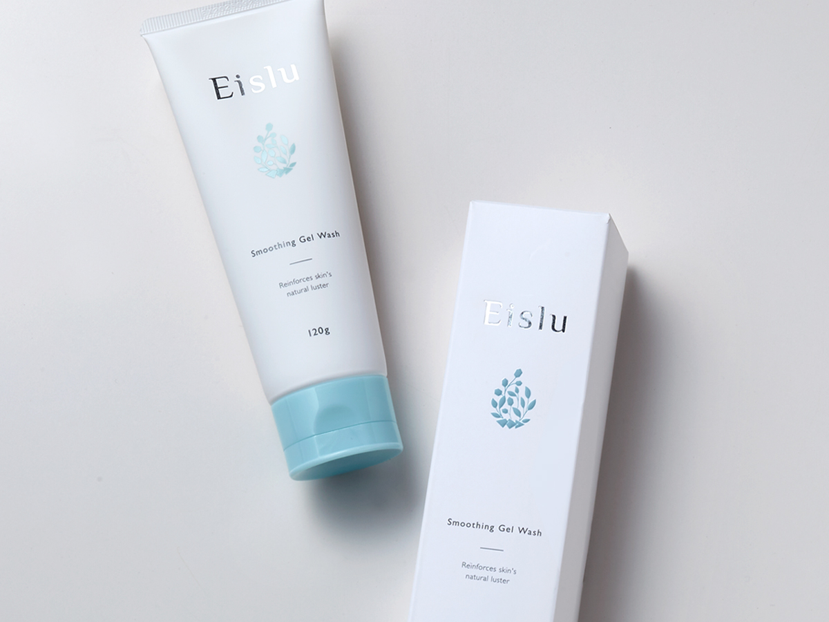 Eislu スムージングジェルウォッシュパッケージデザイン パッケージデザイン 