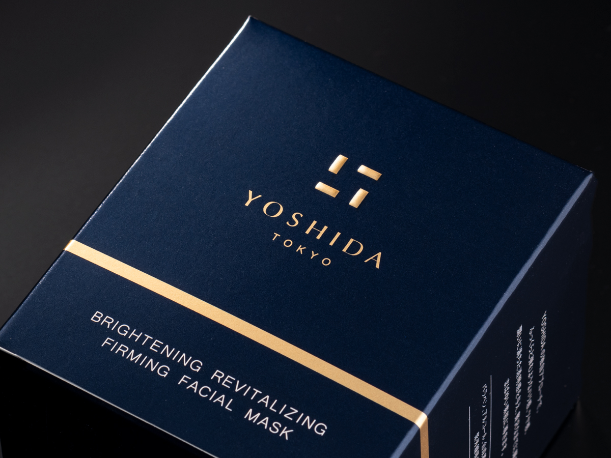 BRIGHTENING REVITALIZINGFIRMING FACIAL MASKパッケージデザイン パッケージデザイン 