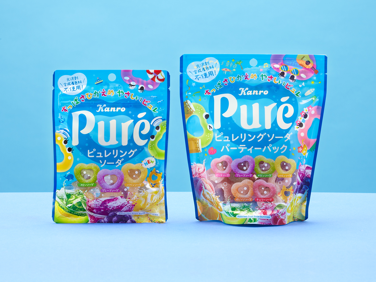 ピュレリング／ピュレリングソーダパッケージデザイン パッケージデザイン 