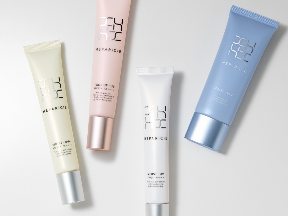 HEPARiCiE（へパレシエ）ブランディング パッケージデザイン 