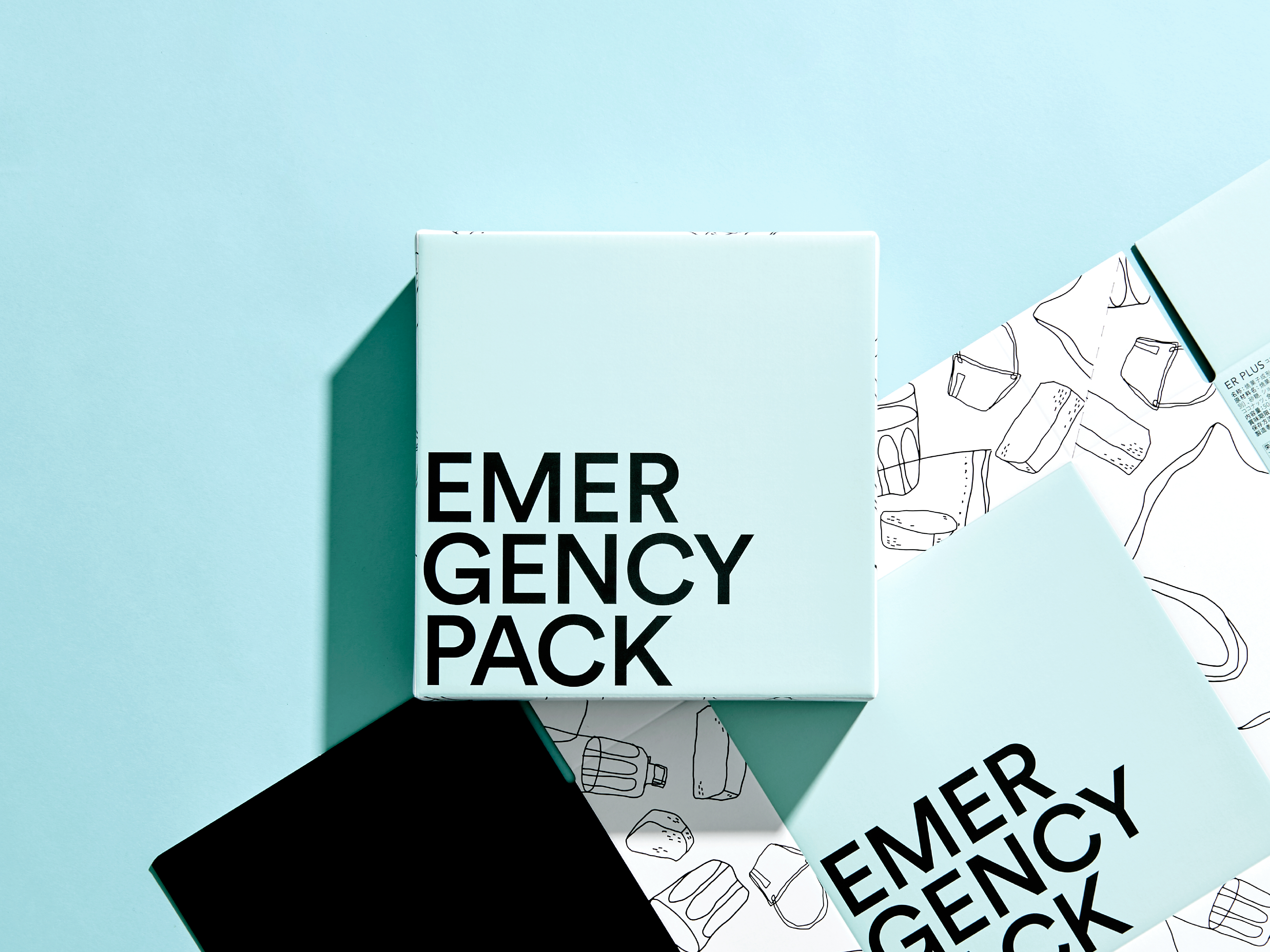 EMERGENCY PACK パッケージデザイン パッケージデザイン 