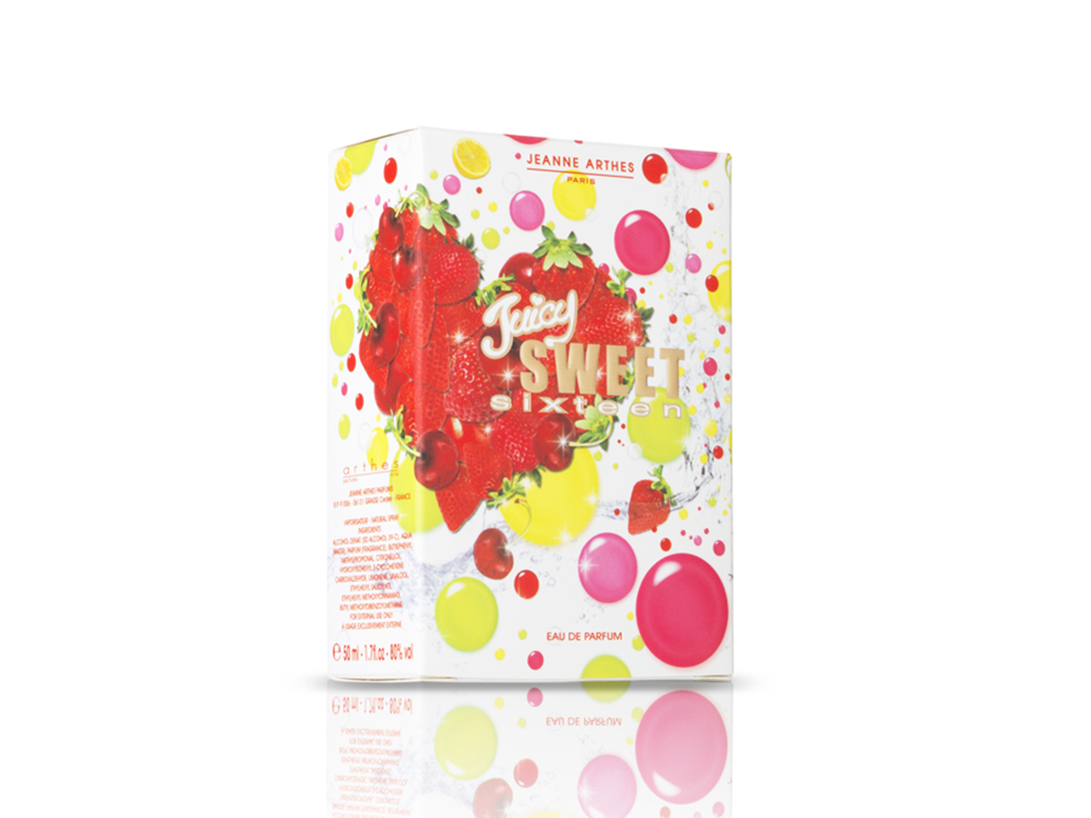 JUICY SWEET SIXTEEN パッケージデザイン パッケージデザイン 