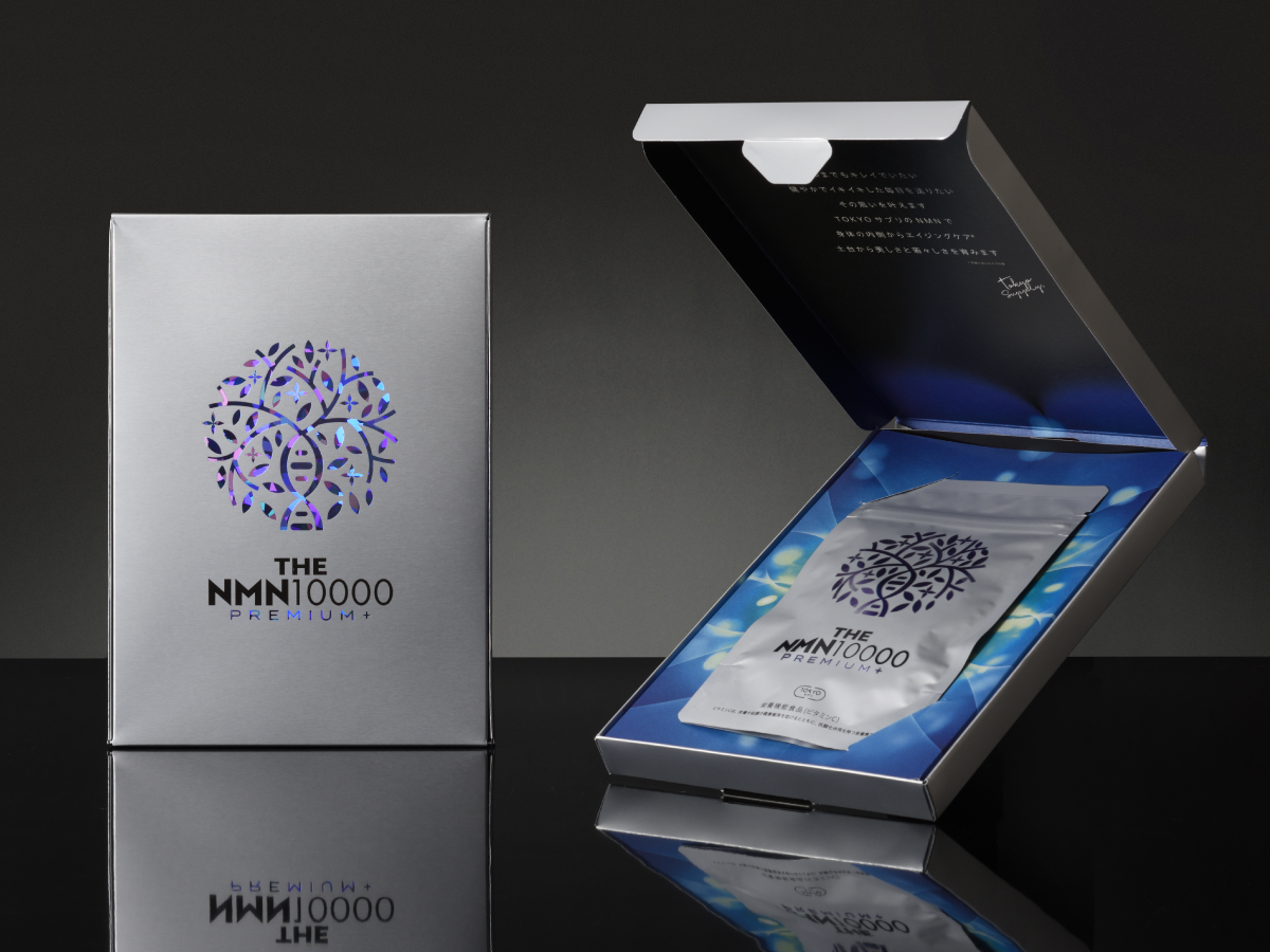 THE NMN 20000 PREMIUM ＋／THE NMN 10000 PREMIUM ＋パッケージデザイン パッケージデザイン 