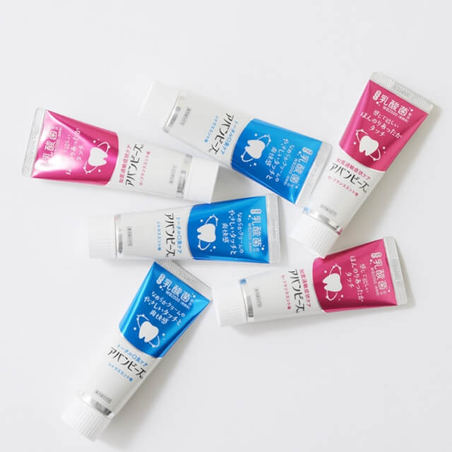 わかもと製薬株式会社薬用歯みがき アバンビーズパッケージデザイン / 販促物デザイン パッケージデザイン