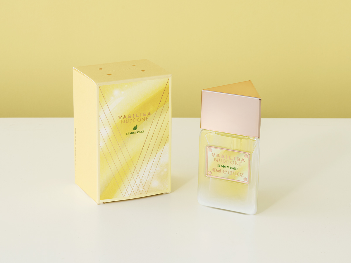 ヴァシリーサ ヌード ワンレモンケーキ オードパルファムパッケージデザイン パッケージデザイン 