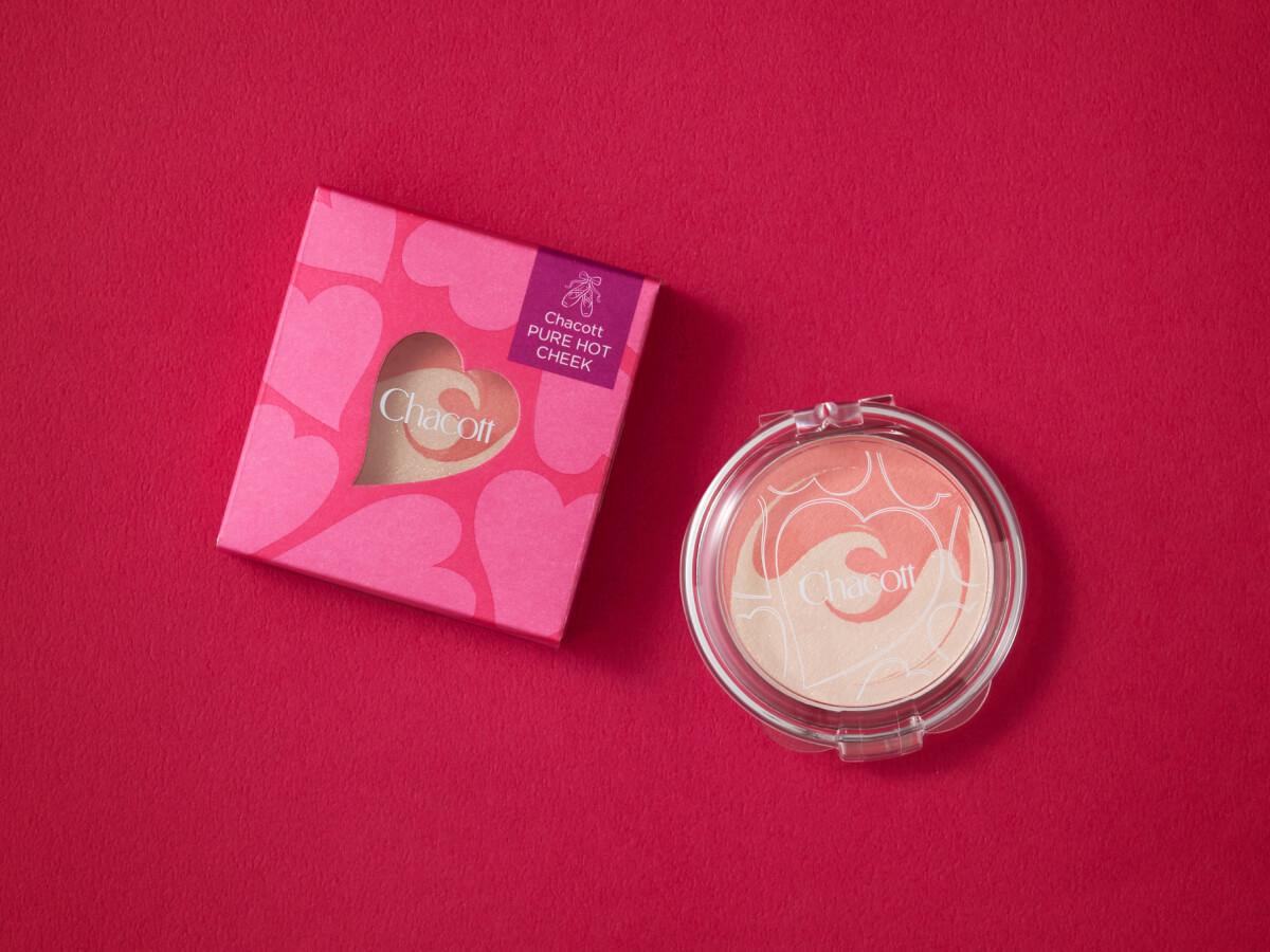 チャコット ピュアホットチークパッケージデザイン パッケージデザイン 