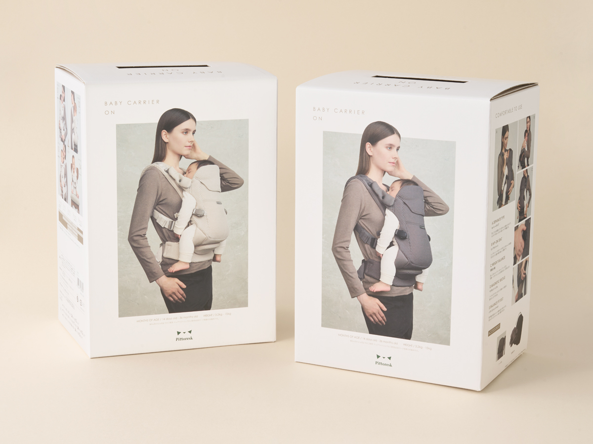 BABY CARRIER ONパッケージデザイン パッケージデザイン 